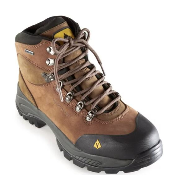 Vasque Wasatch GTX Hiking Boots Lace Up Leather Waterproof Outdoor Tan 7.5M - Picture 1 of 7